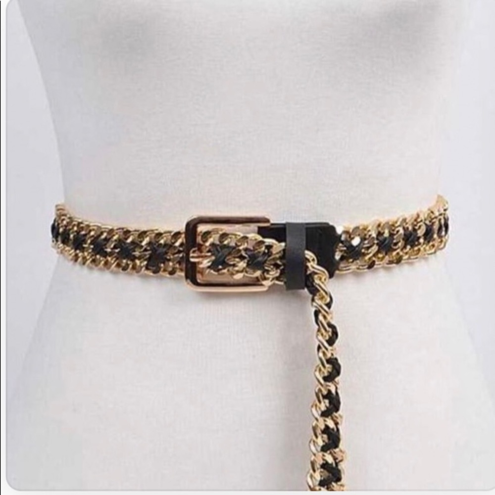 Chain link belt